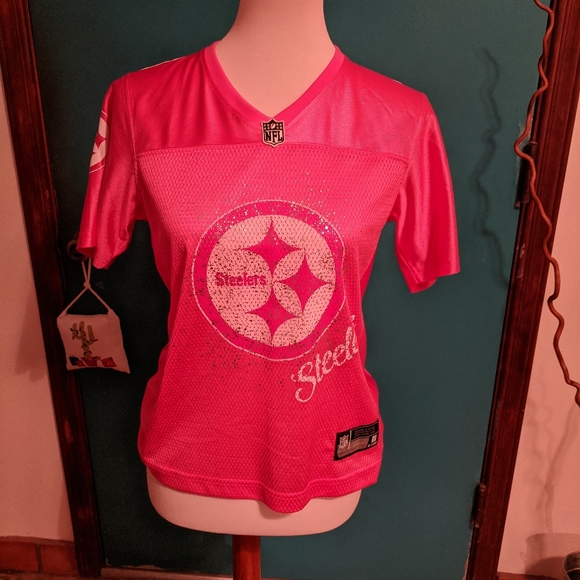 Polamalu NWT authentic NFL hot pink Jersey - Picture 5 of 5